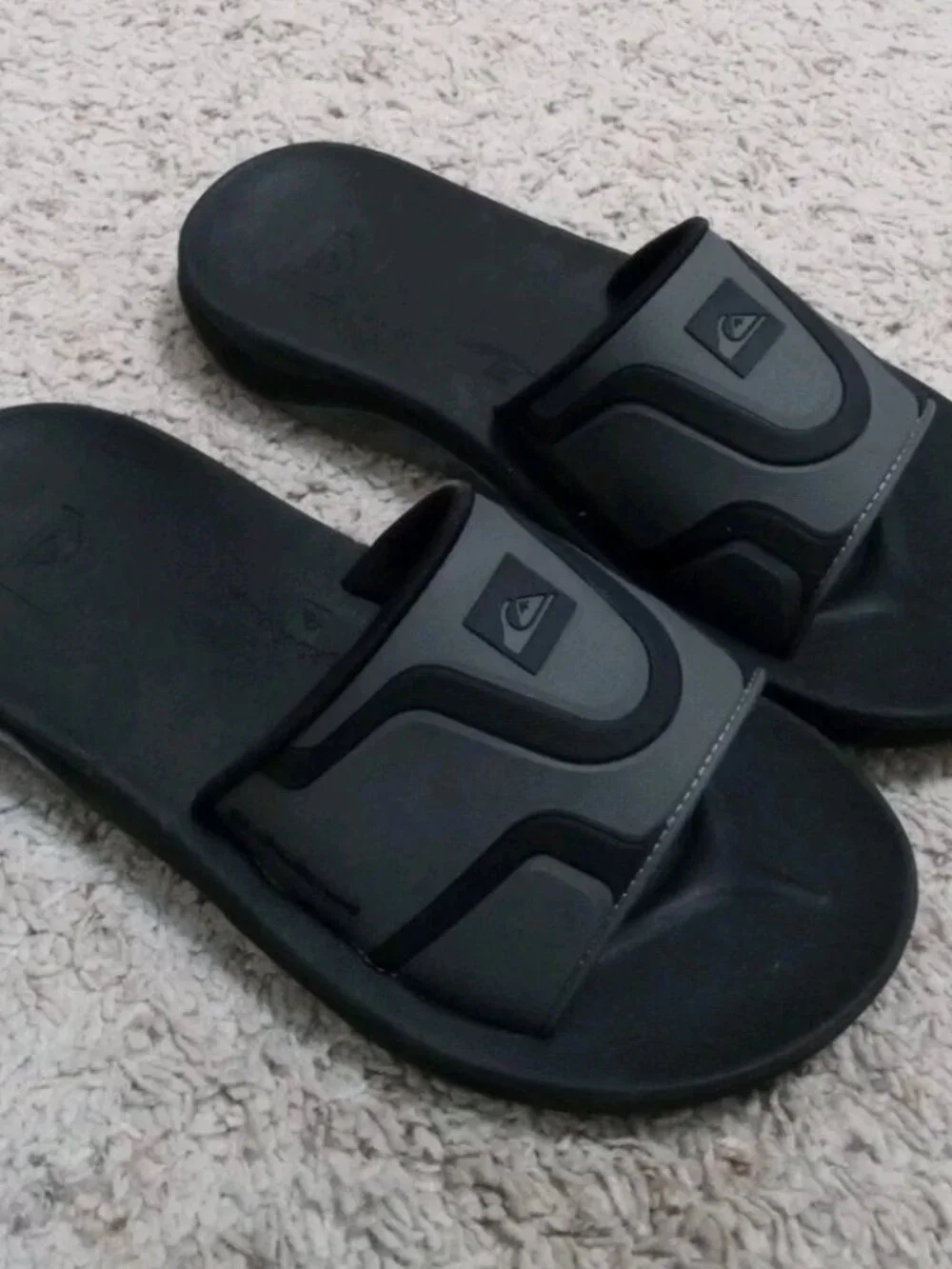 Quicksilver Mathodic Recovery Slides Men’s 10 Hydrosquish Technology Sandal New